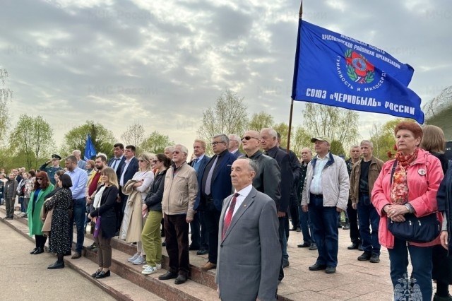 В честь годовщины произошедшего аварийного случая на Чернобыльской Атомной Электростанции, прошел знаковый митинг.